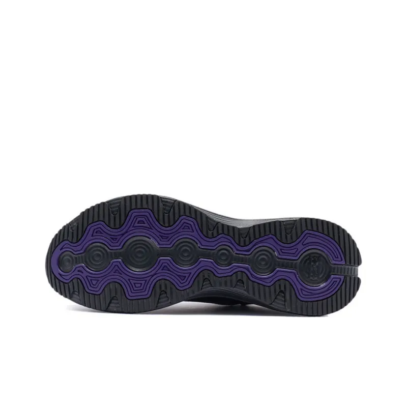 LiNing YueYing Element Shock Absorbers With Slip Resistant And Abrasion Resistant Properties Running Shoes Black-4