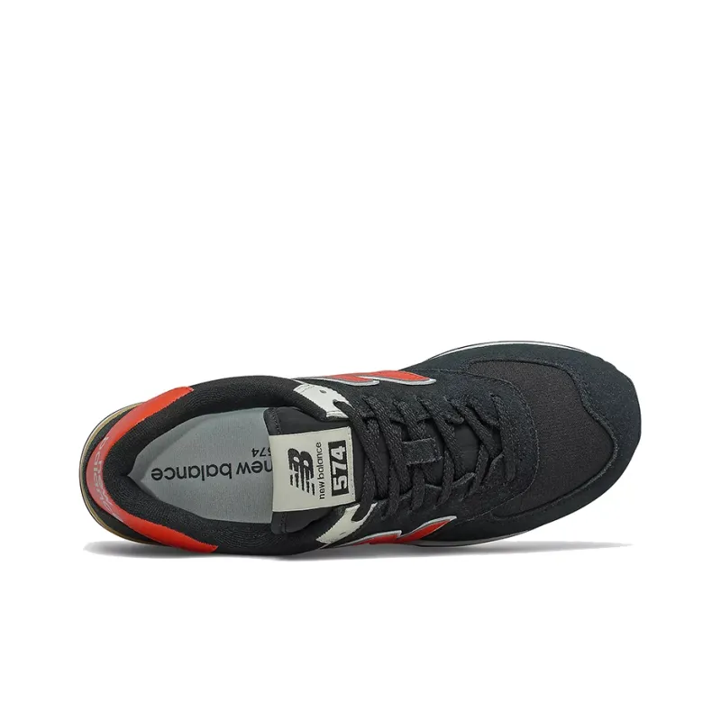New Balance 574 Black Ghost Pepper-2