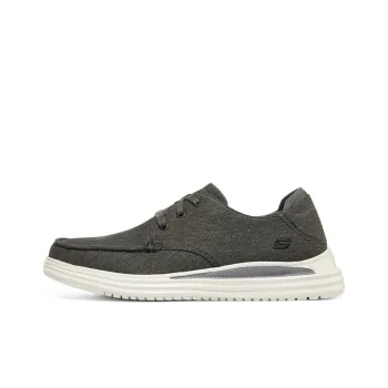 Skechers Proven Wear-Resistant Low-Top Casual Shoes Men's Black