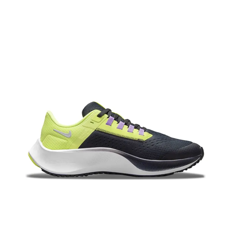 Nike Pegasus 38 Cushioning Anti-Slip And Wear-Resistant Low-Top Marathon Running Shoes GS Black Green-1