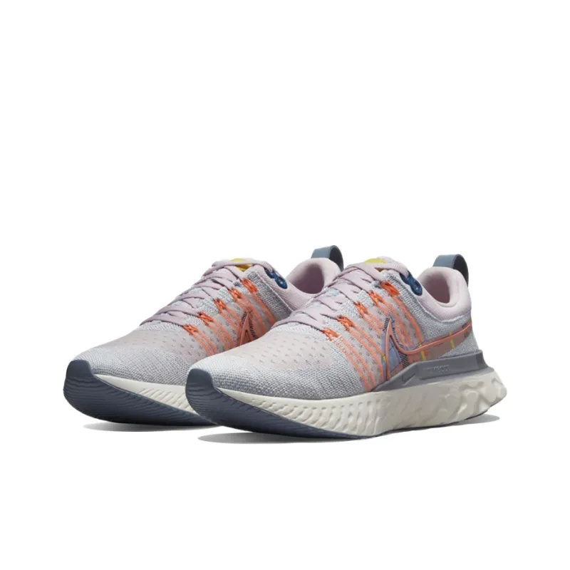 Nike React Infinity Run Flyknit 2 Premium 'Pink Foam Blue Tint' Women's-2