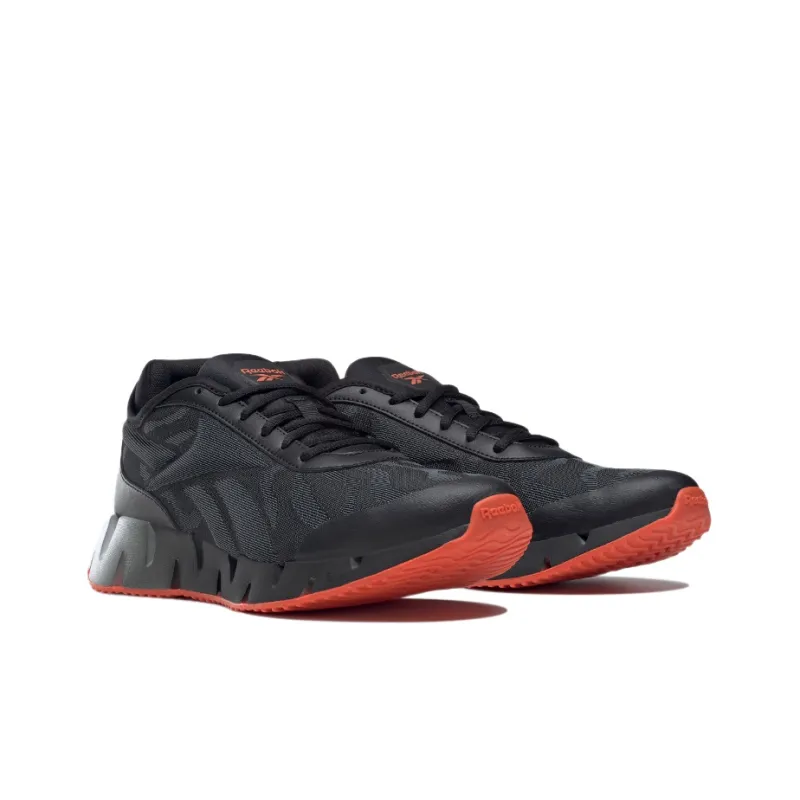 Reebok Zig Dynamica 3 Low-Top Running Shoes Men's Red Black-2