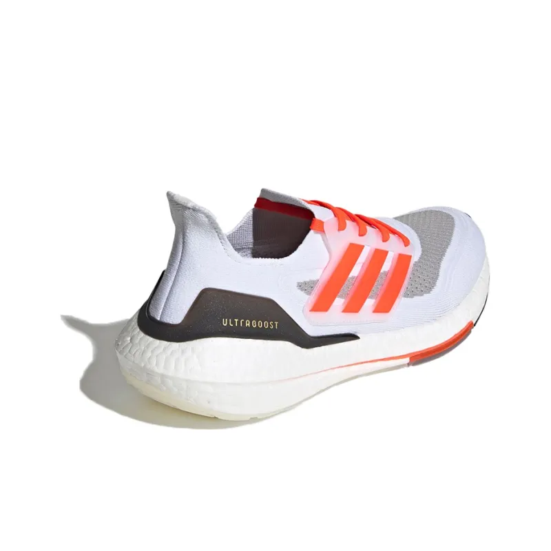 Adidas UltraBoost 21 'White Solar Red'-3