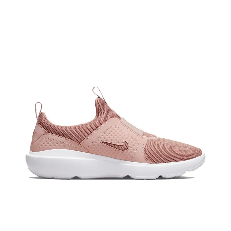 Nike Ad Comfort Cushioned Anti-Slip And Wear-Resistant Lightweight Low-Top Casual Shoes GS Pink White-1