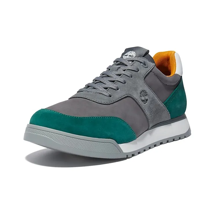 Timberland Miami Coast Wear-Resistant Slip-Resistant Low-Top Running Shoes Men's Gray Green-2