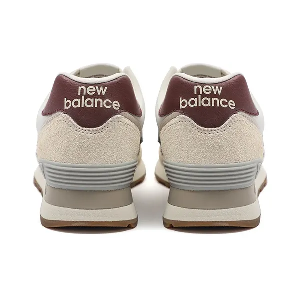 New Balance 574 Moonbeam Burgundy Women's-3