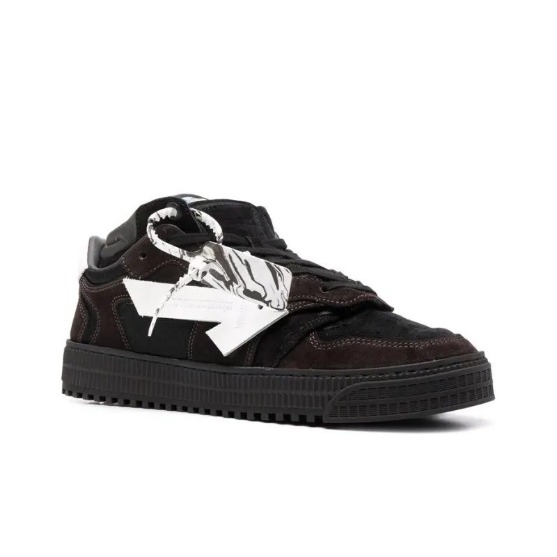 OFF WHITE Floating Arrow Low Black White Black-1
