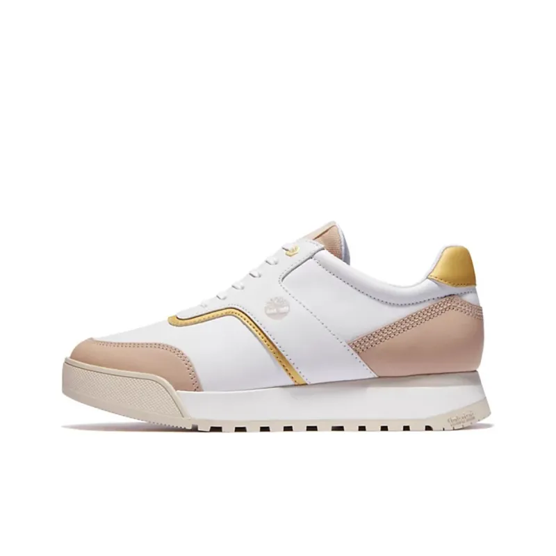 Timberland Miami Coast Casual Shoes Women's Low-Top White/Pink-0