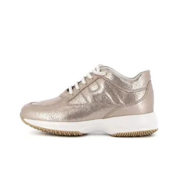 HOGAN Interactive Low Top Running Shoes Women's Rose Gold