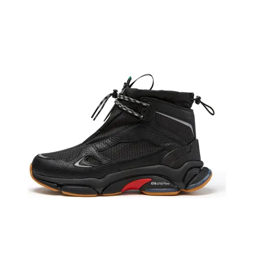 Aries X FILA FUSION Casual Shoes Men High-Top Black