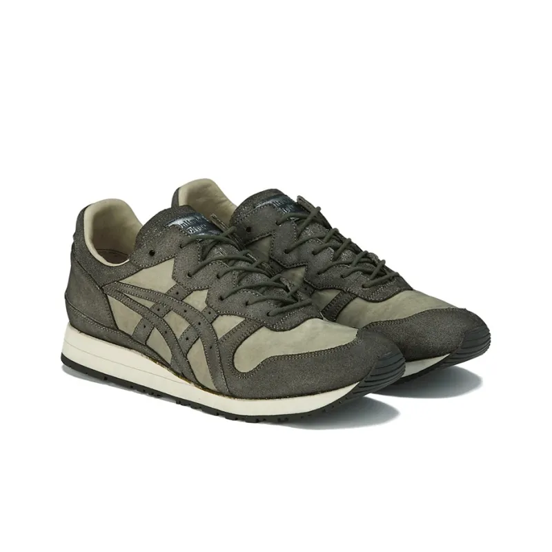 Onitsuka Tiger Ally Abrasion Resistant Breathable Low Top Running Shoes Unisex Mantle Green-1