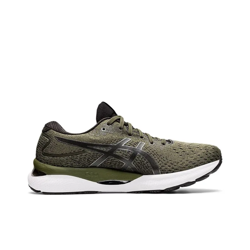 Asics Gel Nimbus 24 Olive Canvas Gunmetal-1