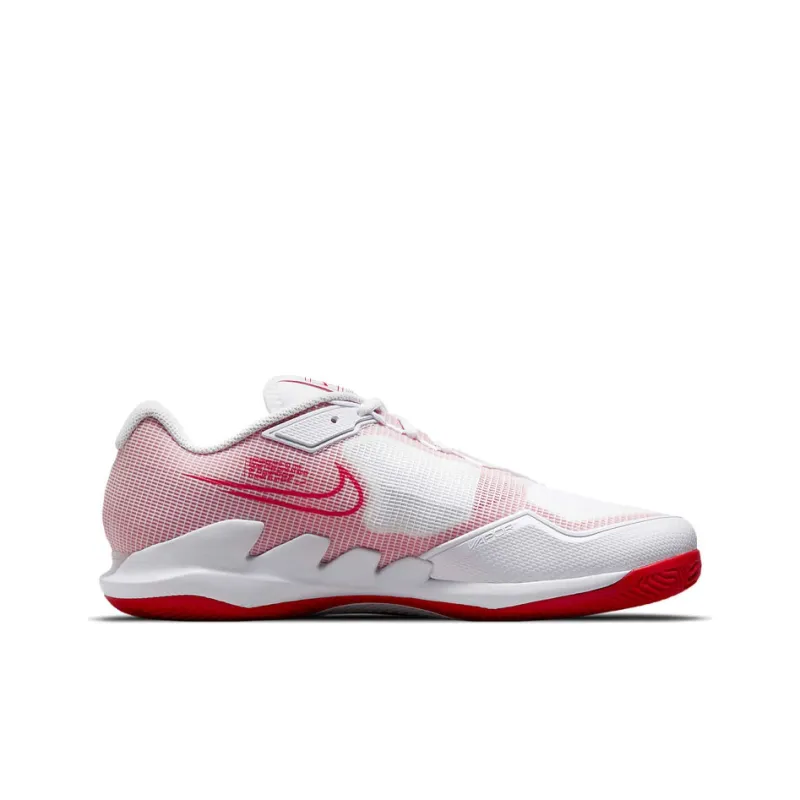 Nike Court Air Zoom Vapor Pro Clay White University Red-1