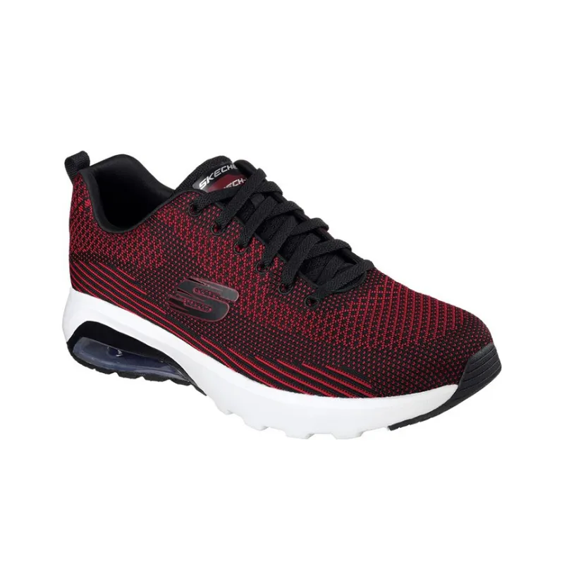 Skechers Skech-Air Extreme Cushioning Anti-Slip And Wear-Resistant Low-Top Casual Running Shoes Men's Red-2