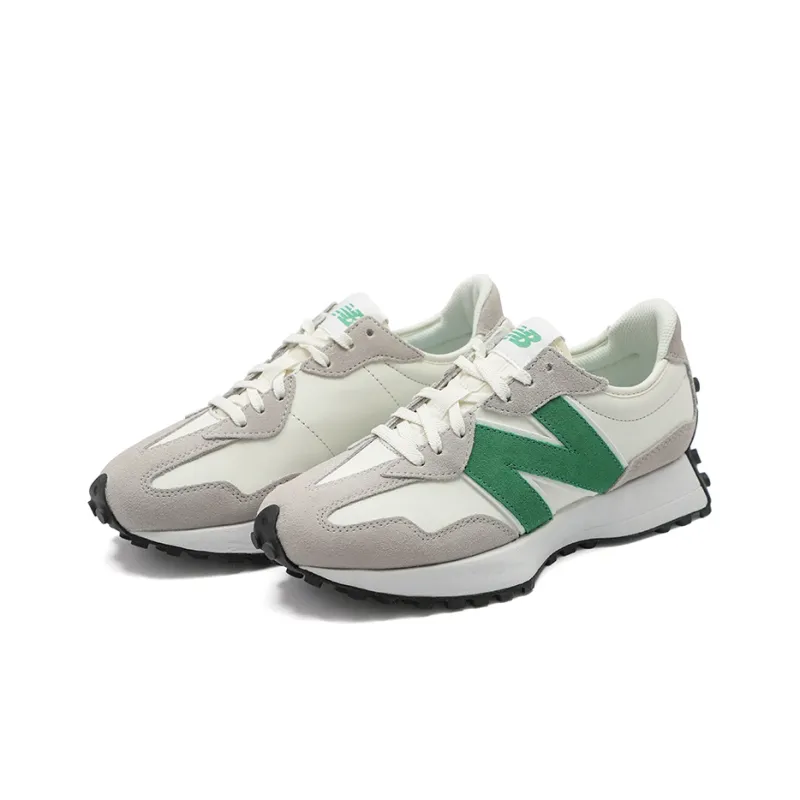 New Balance 327 White Green Women's-2