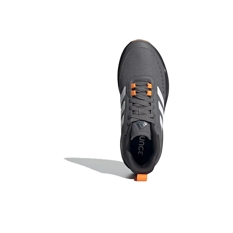Adidas Trainer V Cushioning Wear Resistant Low Top Running Shoes Men's Gray Black-3