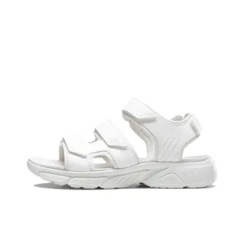 Reebok Hyperium Sandal Velcro Open Toe Flat Heel Sports White Sandals