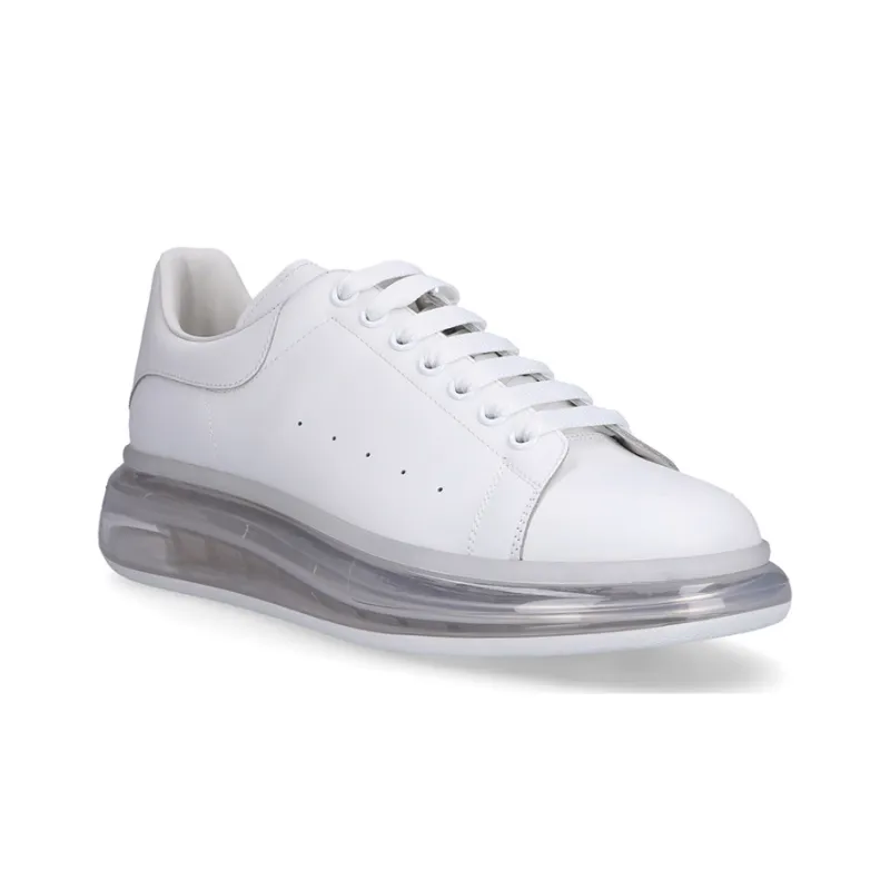 Alexander McQueen Oversized Sneaker 'White Clear Sole'-1