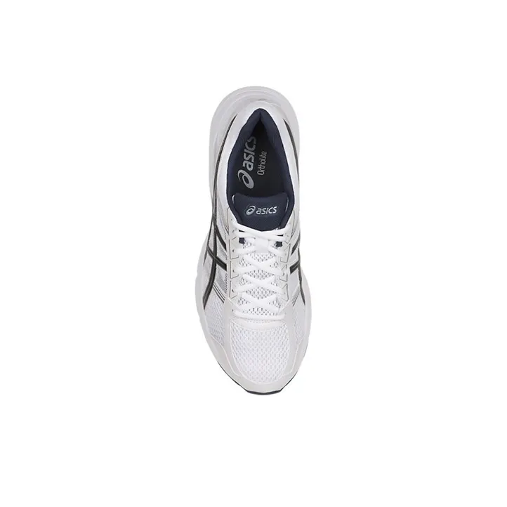 Asics Gel-Contend 4 Wear-resistant Non-slip And Breathable Low-Top Running Shoes Men's Black White-2