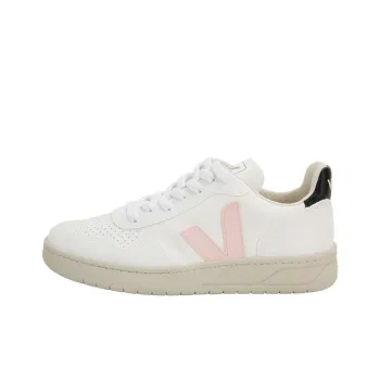 VEJA V 10 Cwl White Petale Black Women's