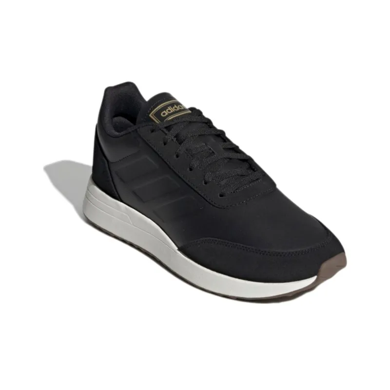 Adidas Neo Run 70S Anti Slip Wear Resistant Low Top Marathon Running Shoes Men's Graphite Black-2