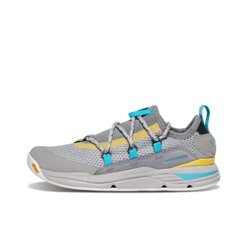 Danner Casual Shoes Women's Low Top Light Gray/Bright Blue