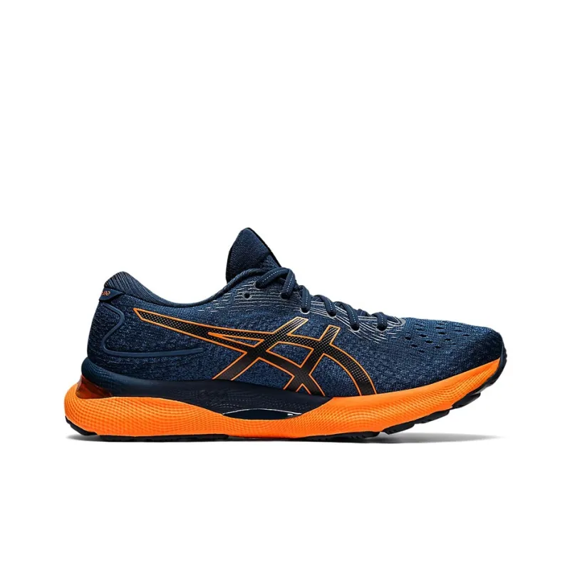 Asics Gel Nimbus 24 French Blue Shocking Orange-1