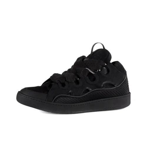 Lanvin Curb Sneakers Black Grey