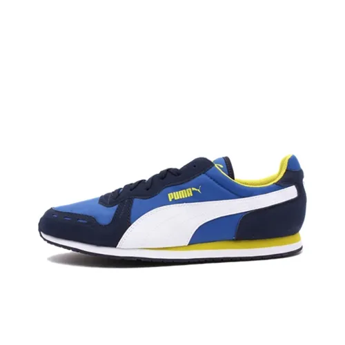 PUMA Cabana Racer Running Shoes Unisex Low-Top Blue/Yellow