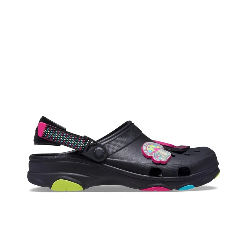 Crocs Classic All Terrain Clog Minimalistic Casual Unisex Black Sandals-1