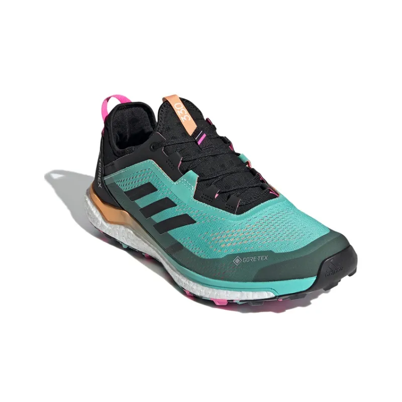 Adidas Terrex Agravic Flow Gore Tex 'Green Black'-2