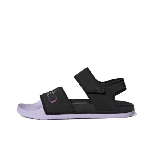 Adidas Adilette Series Beach Sandals Unisex Black/Purple