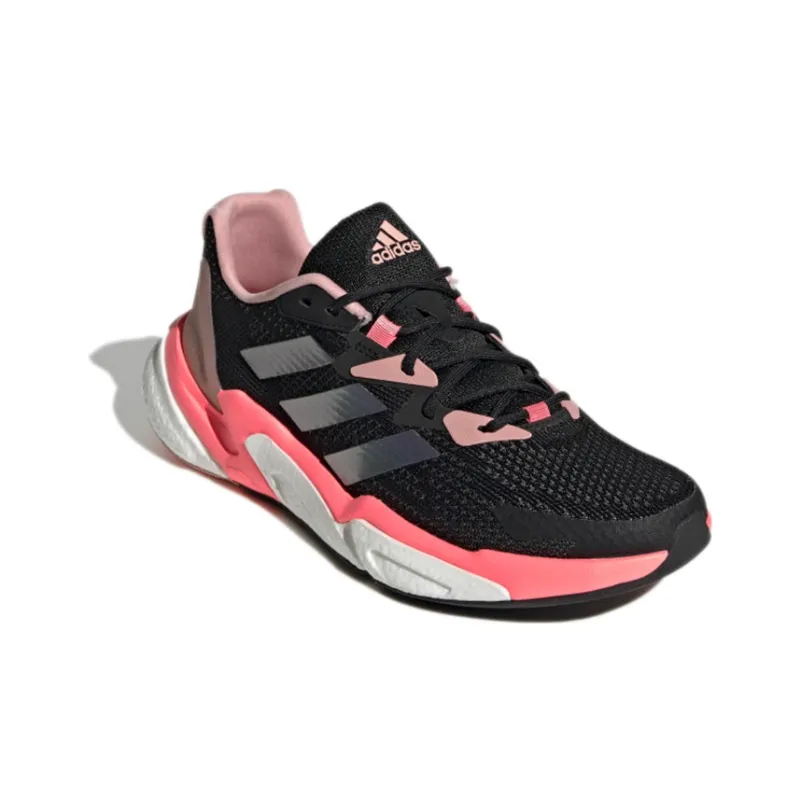 Adidas X9000l3 Anti-Slip Wear-Resistant Low-Top Rubber Sports Women's Black Pink-2