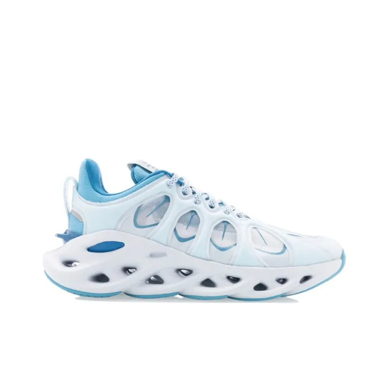 LiNing Arc ACE Anti Slip And Wear Resistant Support Balance Low Top Running Shoes Unisex Blue White-1