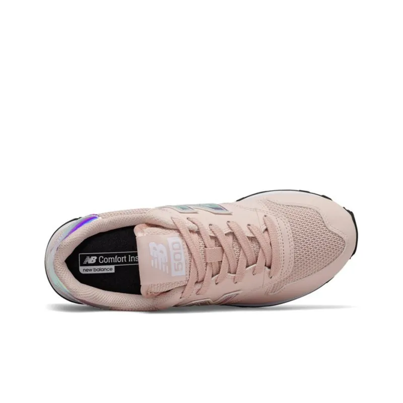 New Balance NB 500 Cushioning Anti-Slip Wear-Resistant Breathability Low-Top Running Shoes Women's Nude-2
