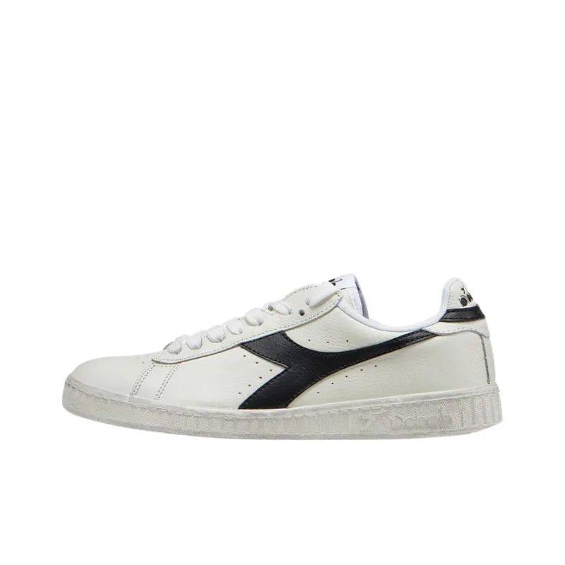 diadora Game L Low Waxed 'White Black'-0