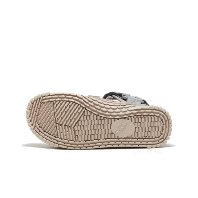 SHAKA Neo Bungy Hook and Loop Beach Sandals Unisex Gray-4