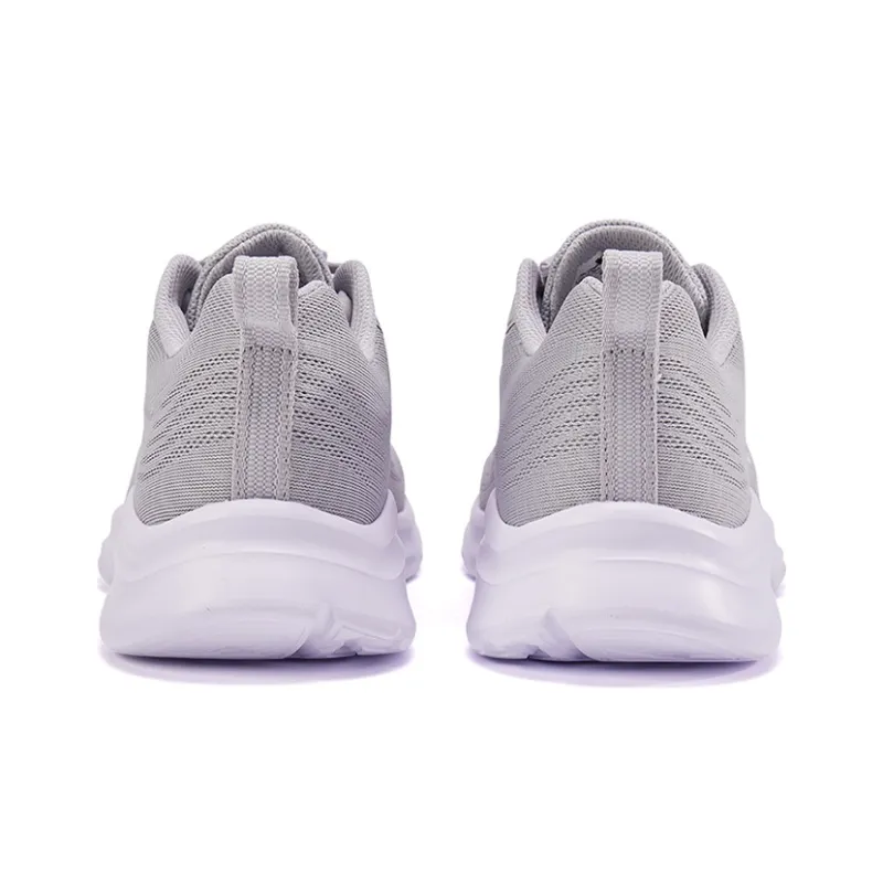 XTEP Breathable, Rebound, Anti Slip, And Wear Resistant Low Top Running Shoes Men's Light Gray Black-3