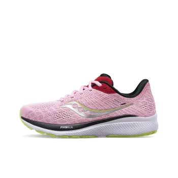 Saucony Guide 14 Cushioning Anti-Slip And Wear-Resistant Lightweight Support Low-Top Running Shoes Women's Pink