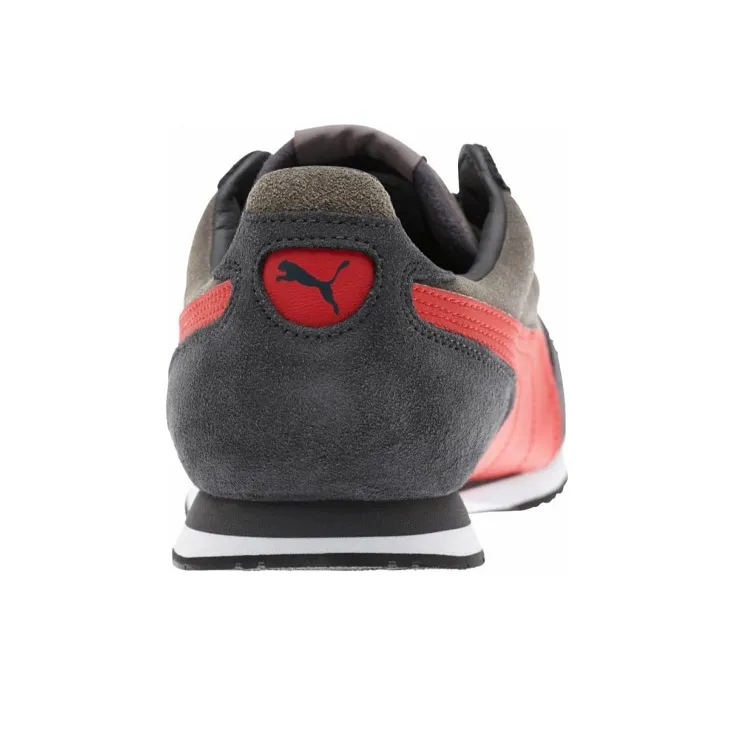 PUMA Cabana Racer Running Shoes Men Low-Top Steel Gray/Asphalt Gray-3
