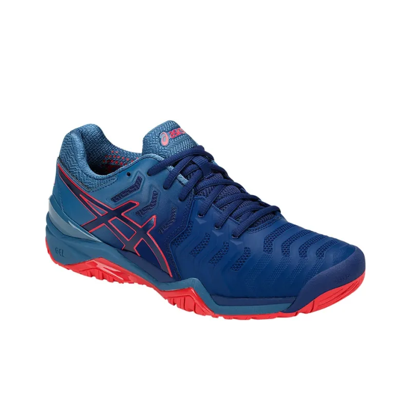Asics Gel Resolution 7 'Blue Red'-2