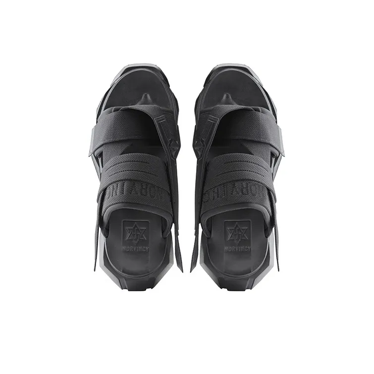 NORVINCY Urban Techwear Beach Squashy And Bouncy Feeling Sandals Unisex-2