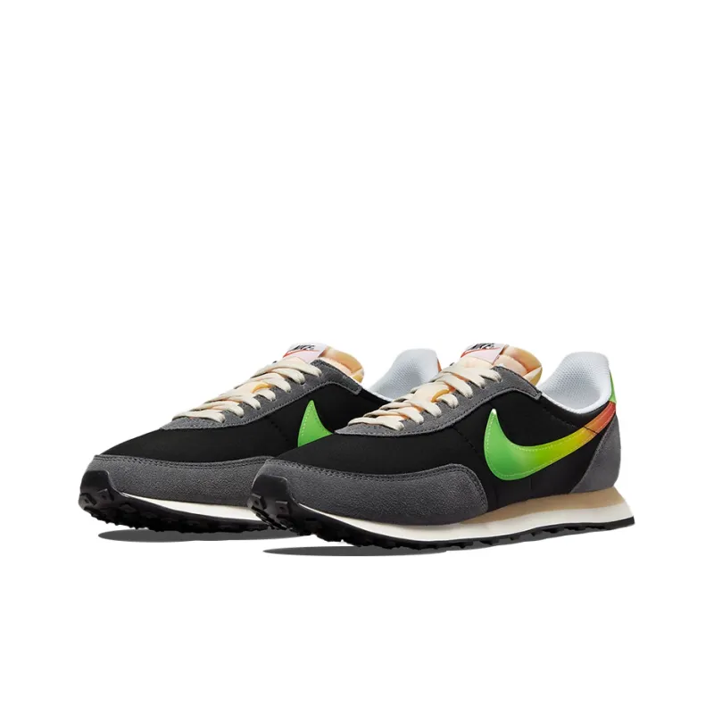 Nike Waffle Trainer 2 Iron Grey Green Strike-2