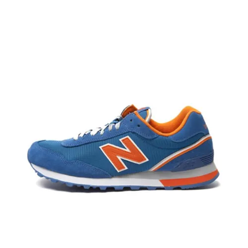 New Balance NB 515 Running Shoes Men Low-Top Sky Blue/Orange/White