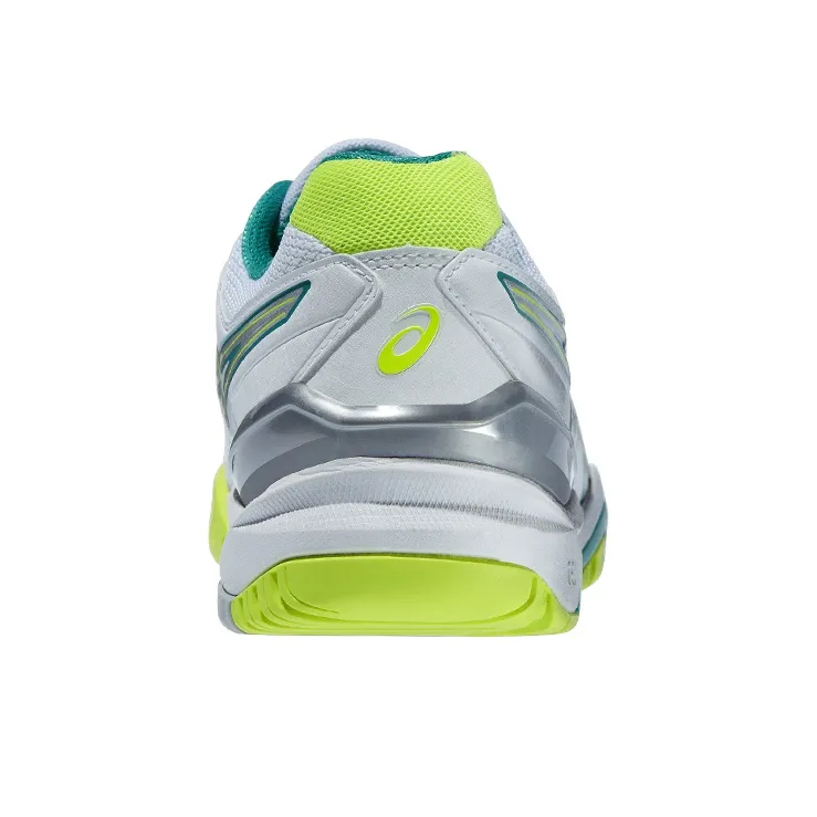 Asics Gel-Resolution 6 Anti-Slip Wear-Resistant Low-Top Running Shoes Women's White Green-2