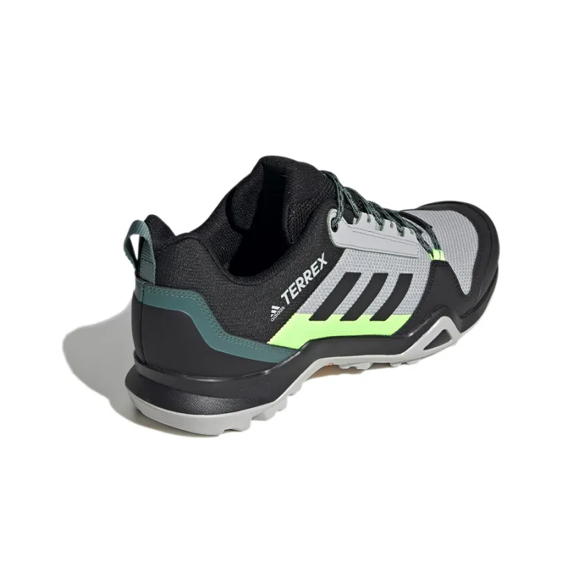 Adidas Terrex AX3 GTX Breathable Low Top Outdoor Shoes Men's Black Gray-3