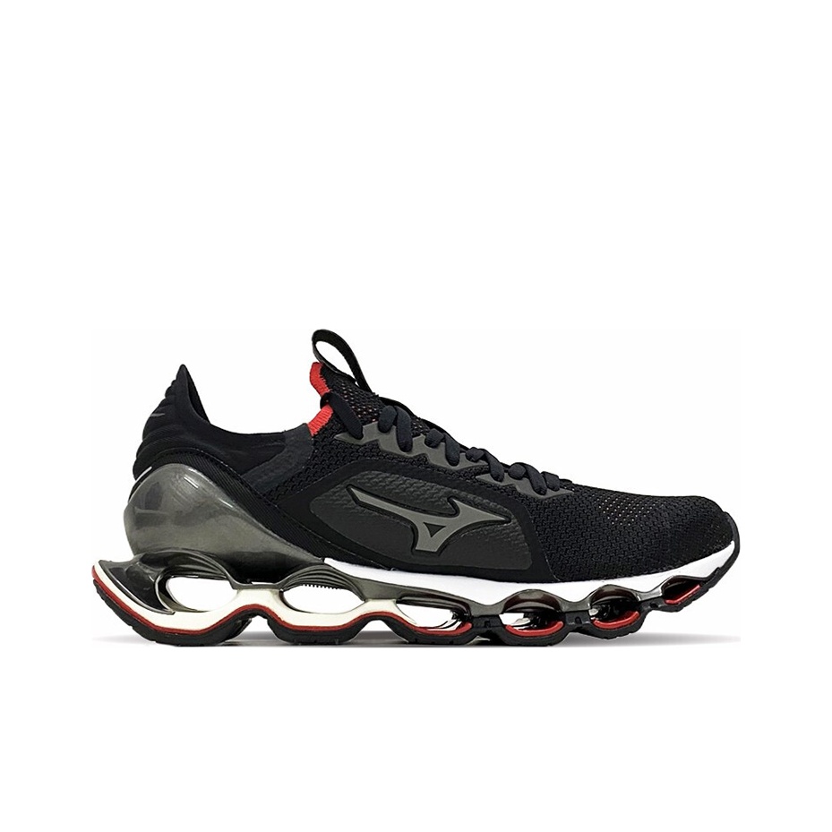 mizunoミズノアシックス26 Wave Prophecy Mizuno Men's Running Shoes Wave Prophecy 12 Black/Gray