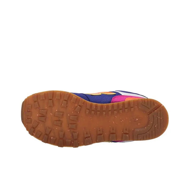 New Balance 574 Shoes For Blue/Orange Women's-4
