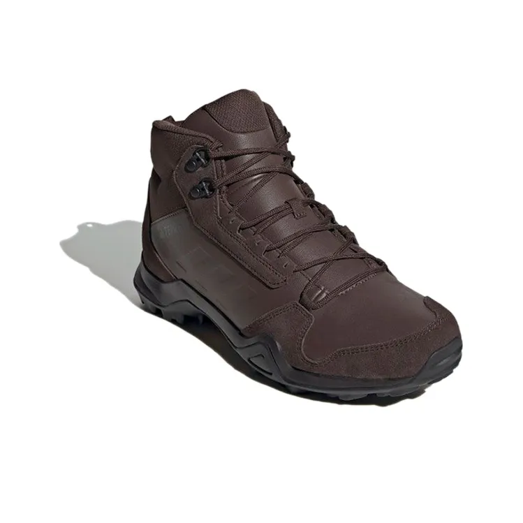 Adidas Terrex AX3 GTX Mid Wear-Resistant Mid-Top Hiking Shoes Men's Dark Red-2