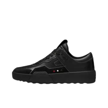 Moncler Promy Low Top Skateboard Shoes Men's Black